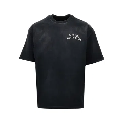 Amiri ' Hollywood' Oversized T-shirt In Black