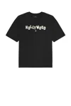 Amiri Mens Shotgun Brand-embroidery Relaxed-fit Cotton-jersey T-shirt Black In Black