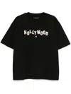Amiri Mens Shotgun Brand-embroidery Relaxed-fit Cotton-jersey T-shirt Black In Black
