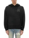 Amiri Staggered Logo Hoodie
