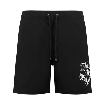 Pre-owned Amiri Hollywood Swim Trunk 'black' | Men's Size Xl
