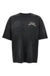 Amiri Hollywood Oversized Tee In Black