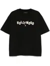 Amiri Mens Shotgun Brand-embroidery Relaxed-fit Cotton-jersey T-shirt Black In Black