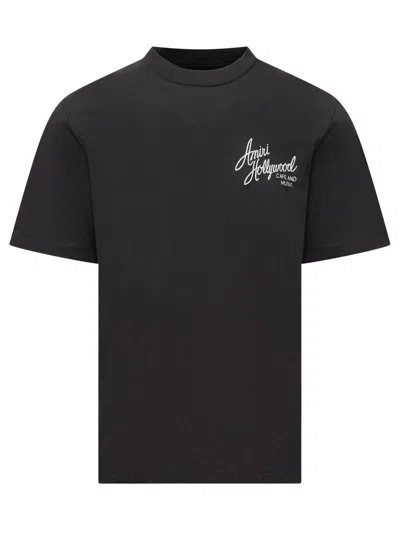 Amiri Hollywood Tee In Black