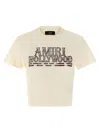 Amiri Hollywood Tee T-shirt White In Neutral
