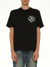Amiri Hollywood Lettering-print T-shirt In Black