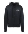 Amiri Felpa In Cotone Ardesia  Uomo In Black