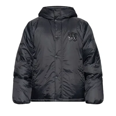 Pre-owned Amiri Hooded Down Jacket 'black' | Men's Size Xl