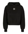 Amiri Black Cotton Oversize Sweatshirt In Black