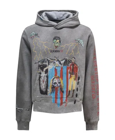 Amiri Hoodie In Gray
