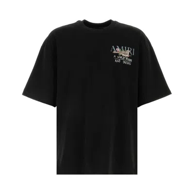Pre-owned Amiri Hope And Dreams Oversized T-shirt 'black' | Men's Size Xs