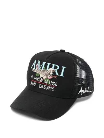 Amiri 'hope And Dreams' Trucker Hat In Neutral