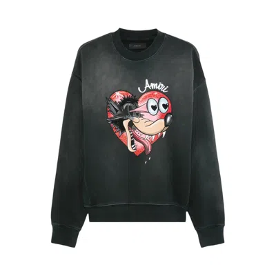 Pre-owned Amiri Hopeless Romantic Sweatshirt 'black' | Men's Size M