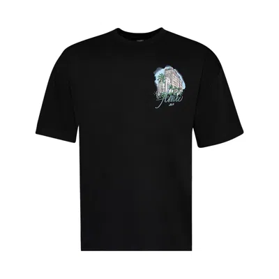 Pre-owned Amiri Hotel Oversized Tee 'black' | Men's Size Xl