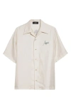 Amiri Building-print Short-sleeved Shirt In Neutral