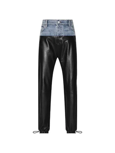 Amiri Hybrid Sweatpants In Black