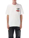 Amiri White Crewneck Printed T-shirt In White