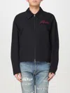 Amiri Embroidered Jacket With Front Pocket And Collar In Black