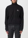 Amiri Lounge Logo-embroidered Tech-jersey Track Jacket In Black