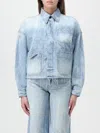 Amiri Jacket  Woman Color Blue In Blue