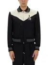 Amiri Ma Music Note Bomber Jacket In Black