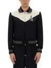 Amiri Ma Music Note Bomber Jacket In Black