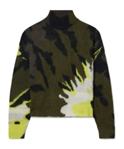 Amiri Jacquard Knitted Sweater In Multi