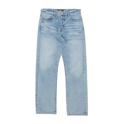 Amiri Japanese Selvedge Straight Jeans In Blue