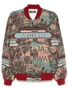 Amiri Jazz Hideaway Bomber Jacket In 中性色