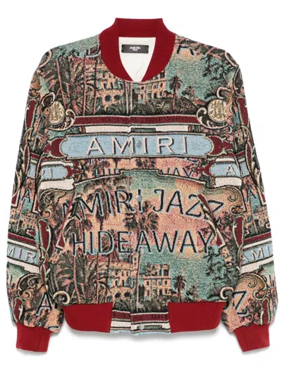 AMIRI JAZZ HIDEAWAY BOMBER JACKET