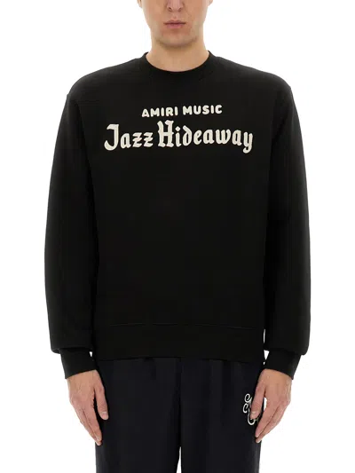 AMIRI "JAZZ HIDEAWAY CREW" SWEATSHIRT