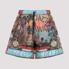 Amiri Jazz Hideaway Bermuda And Short Multicolor In Multi