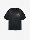 Amiri Jazz Hideaway Logo-print Cotton T-shirt In Black
