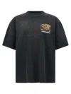Amiri Jazz Hideaway Logo-print Cotton T-shirt In Nero