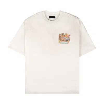 Pre-owned Amiri Jazz Hideaway Tee 'ivory' | Cream | Men's Size Xl