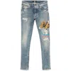 Amiri Pegasus Distressed Skinny Jeans