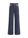 Amiri Wide Leg Jeans