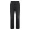 Amiri Straight Trousers With Five Pockets And Belt Loops