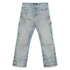Amiri Lightweight Distressed Carpenter Jeans In Blue
