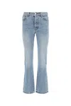 Amiri Light Blue Straight Leg Jeans In 422