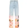 Amiri Logo-embroidered Jeans