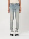 Amiri Jeans  Men Color Denim In 牛仔布