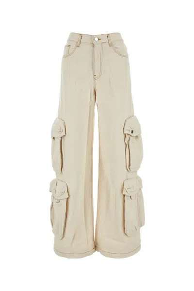 Amiri Belt Loop With Jeans In Beige