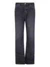 Amiri Bootcut Black Jeans With Flared Leg In Black