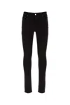 Amiri Logo-embroidered Skinny-cut Jeans In Black