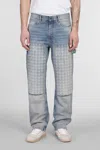 Amiri Jeans In Blue Denim In Blue
