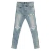 Amiri Denim Skinny Jeans In Blue