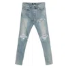 Amiri Denim Skinny Jeans In Blue