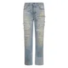 Amiri Distressed-effect Denim Jeans In Blue