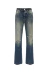 Amiri Slashed Boot Cut Jean In Multi